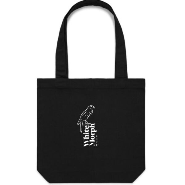 White Morph Mead Tote - White Print Thumbnail